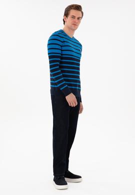 Erkek Kobalt Mavi Kazak - 50272124011