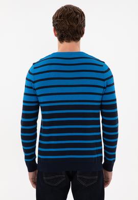 Erkek Kobalt Mavi Kazak - 50272124011