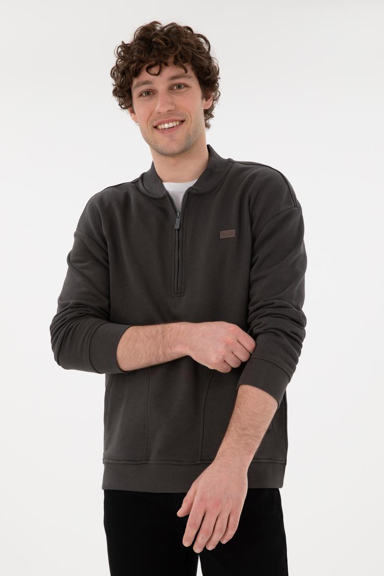 Erkek Antrasit Sweatshirt