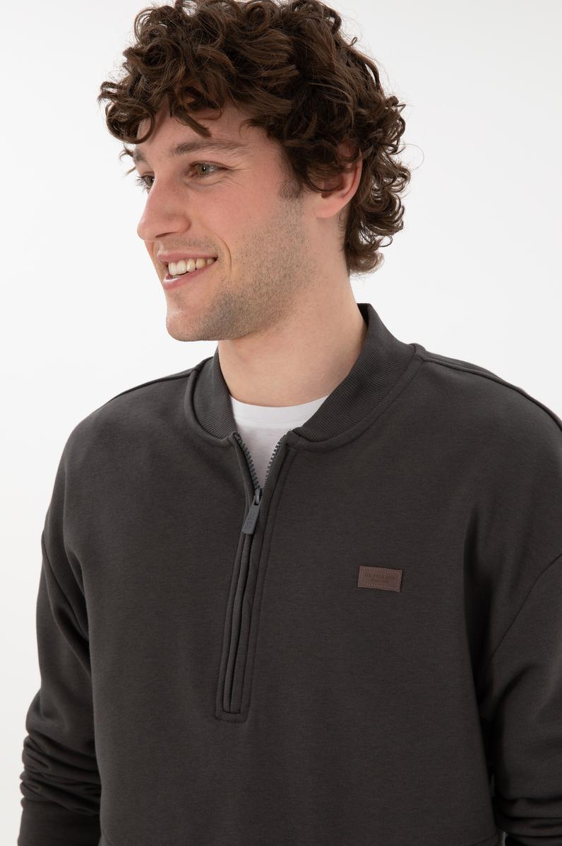 Erkek Antrasit Sweatshirt