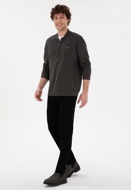 Erkek Antrasit Sweatshirt - 50293380016