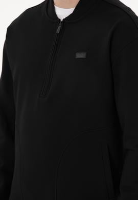 Erkek Siyah Sweatshirt - 50293380008