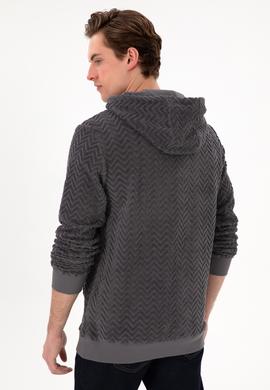 Erkek Antrasit Sweatshirt - 50290848009