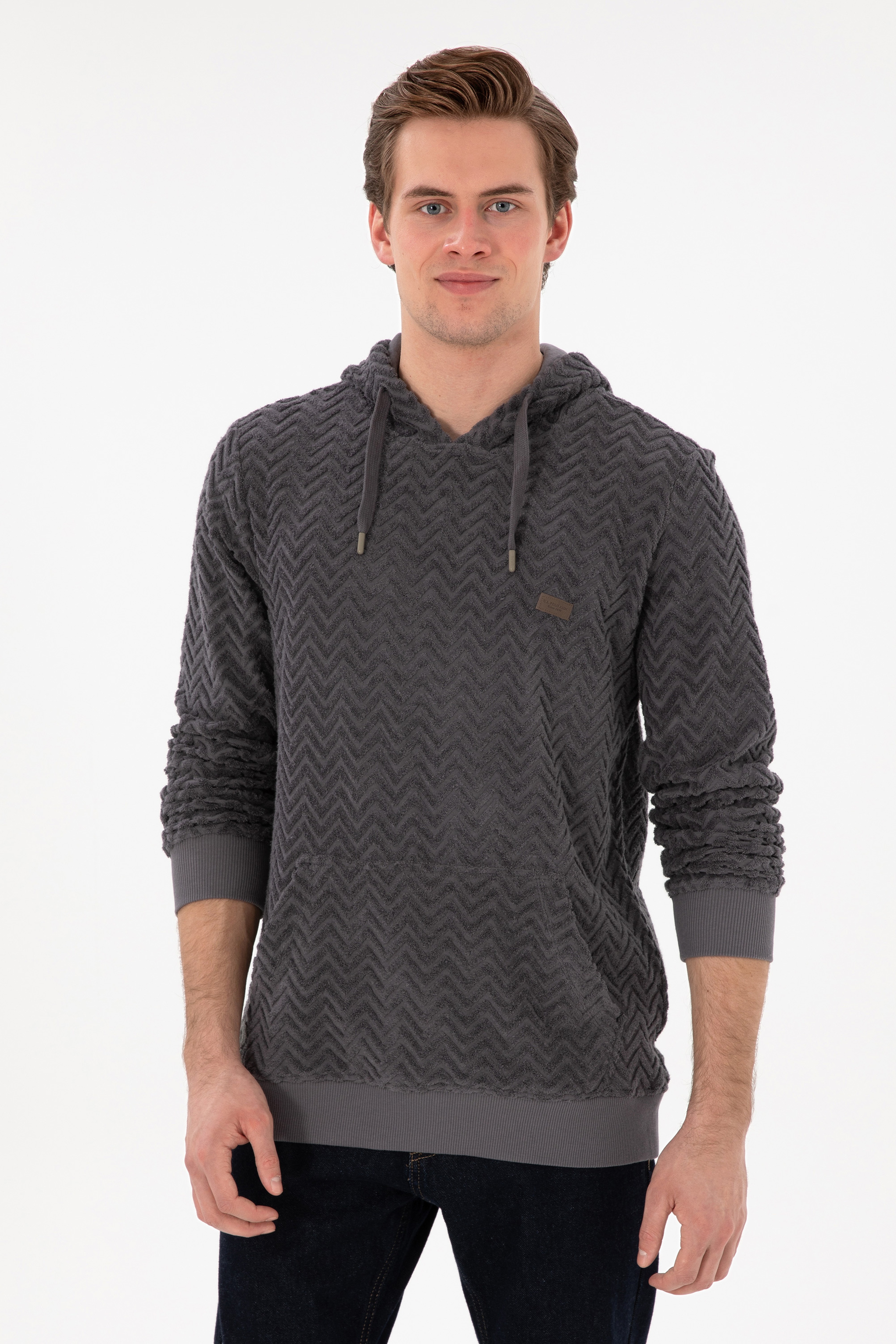 Erkek Antrasit Sweatshirt - Image 1