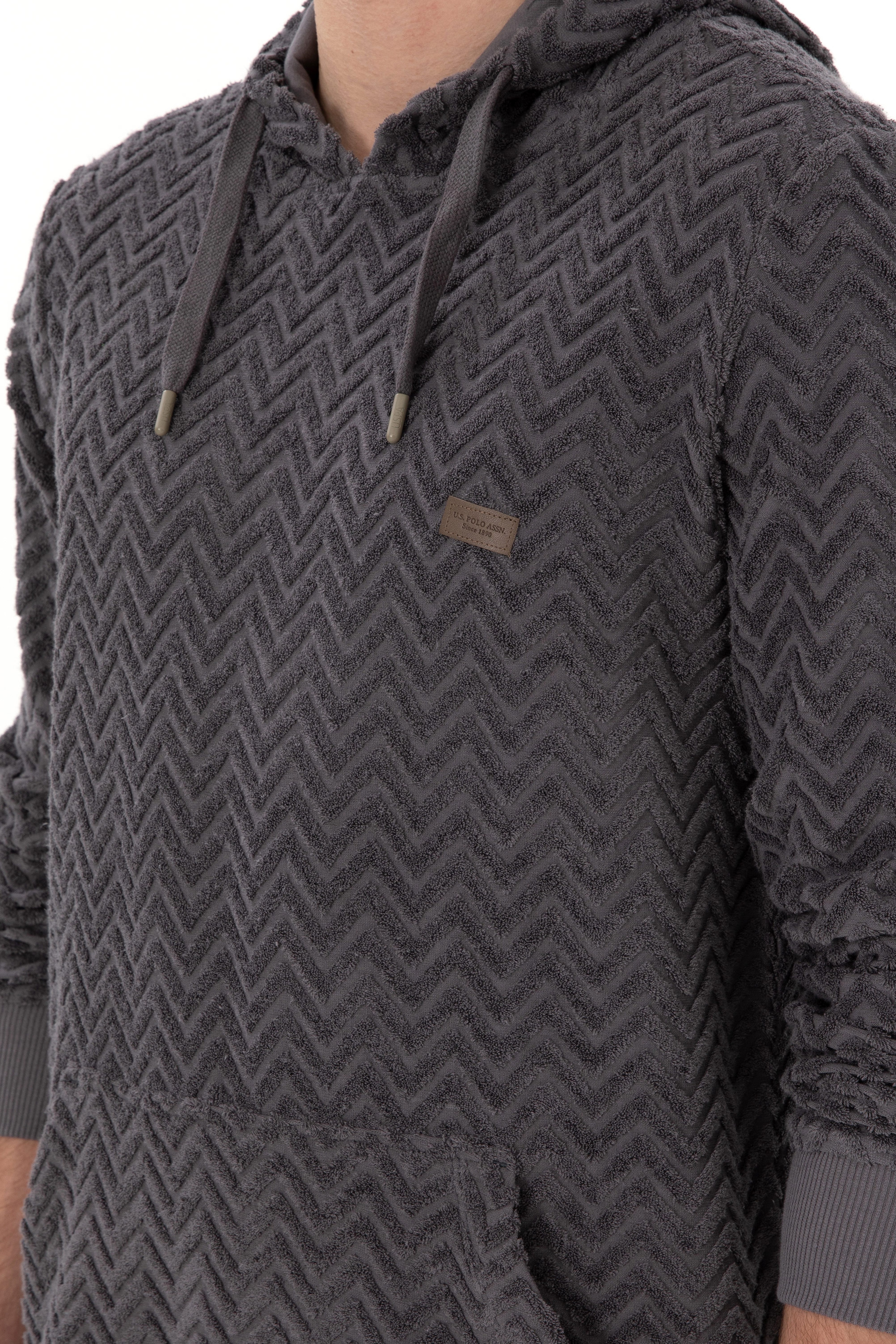 Erkek Antrasit Sweatshirt - Image 7
