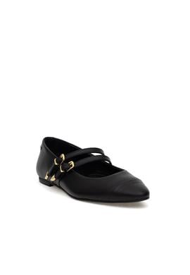 Kadın Siyah Babet - 50295224037