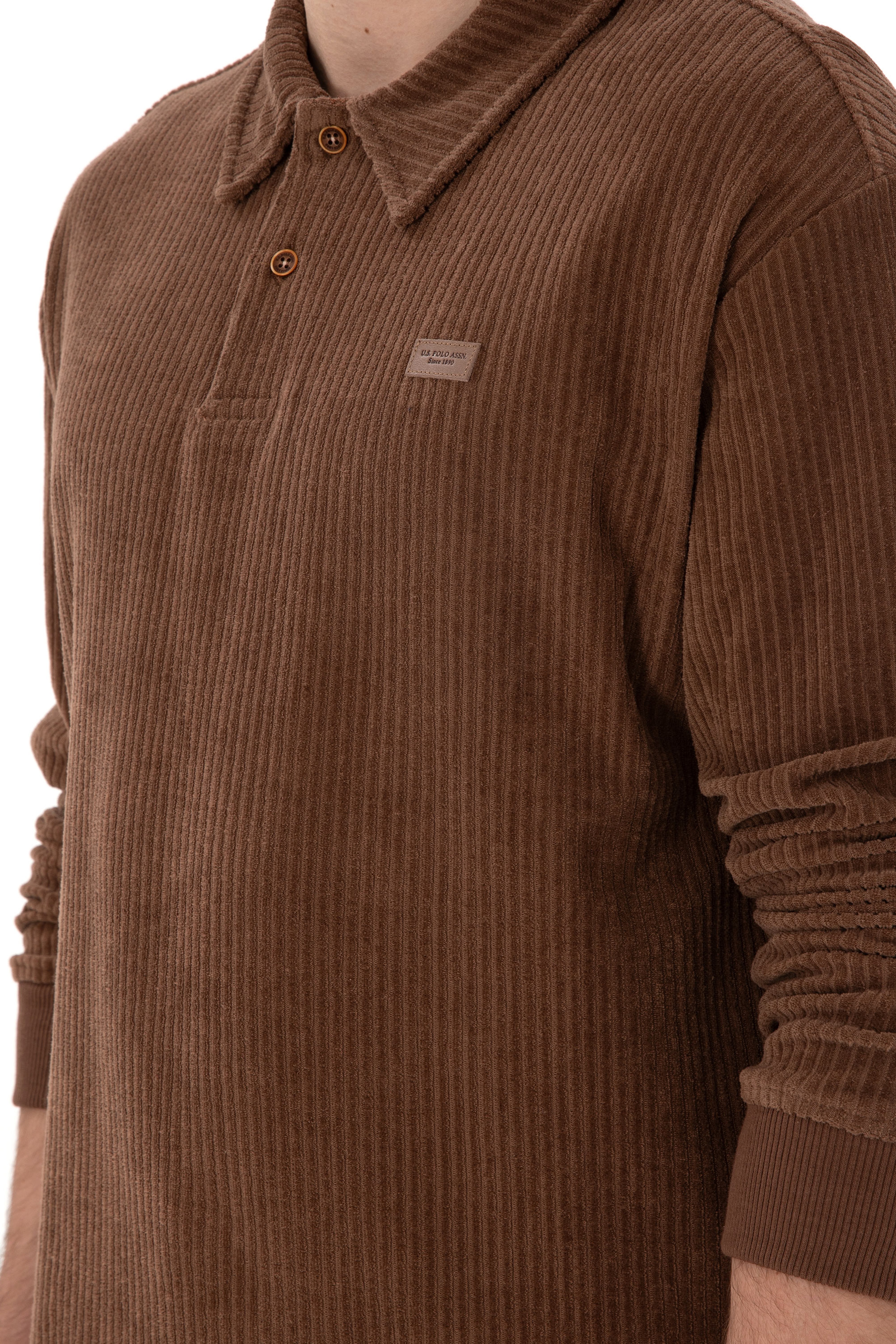Erkek Kahverengi Sweatshirt