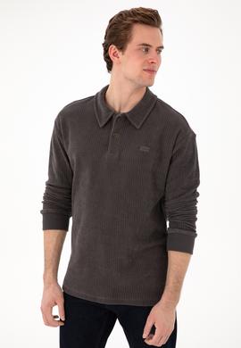 Erkek Antrasit Sweatshirt - 50290583009