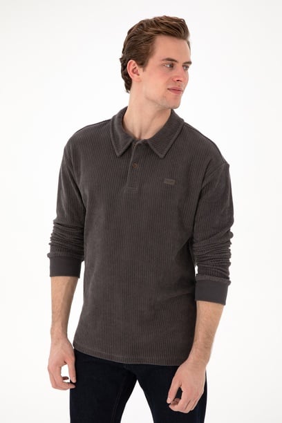 Erkek Antrasit Sweatshirt