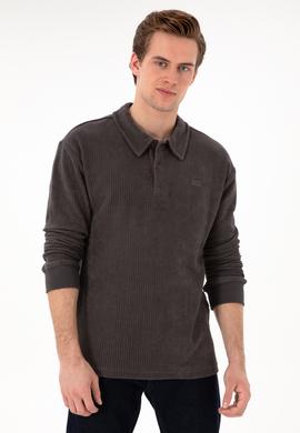 Erkek Antrasit Sweatshirt - 50290583009