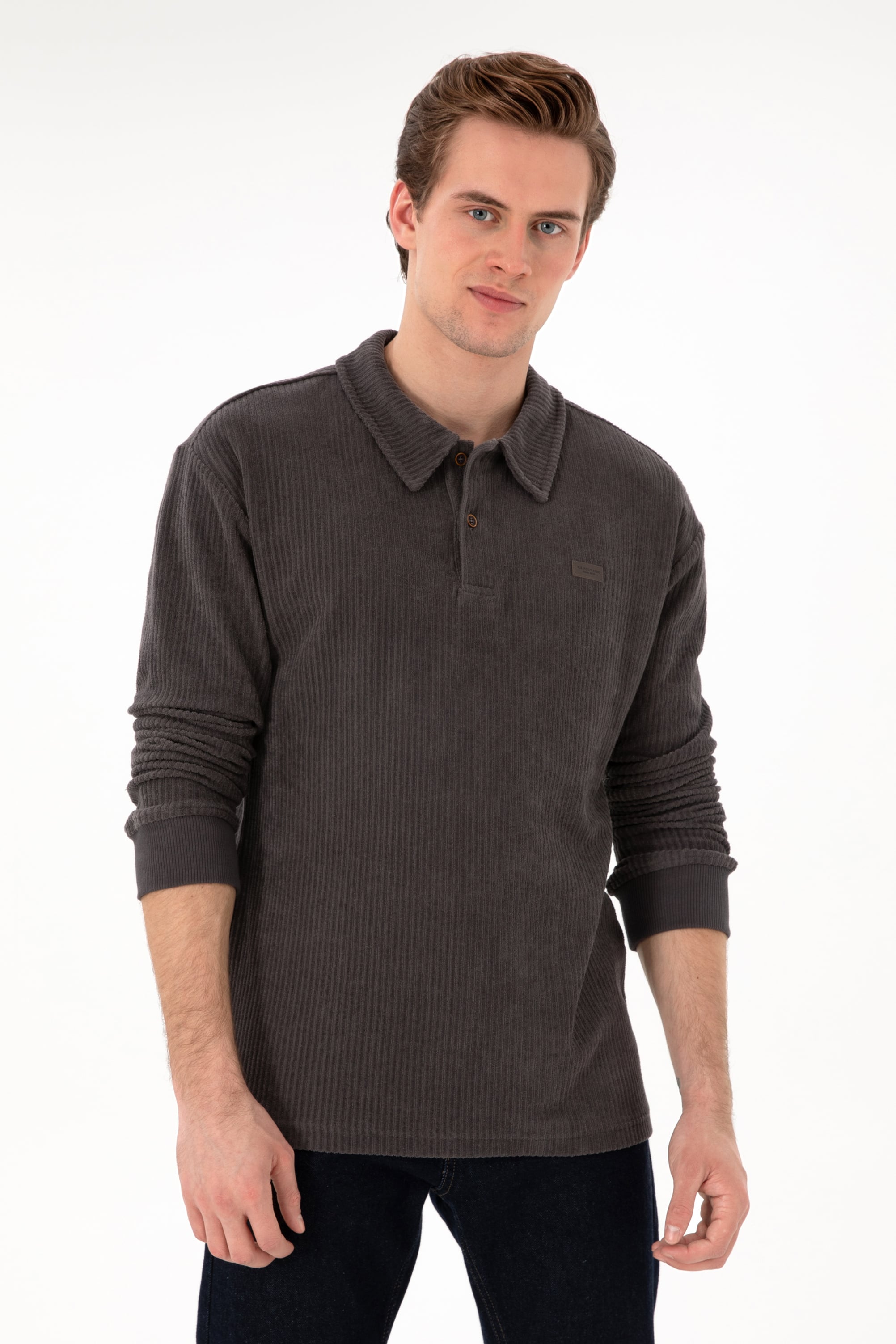 Erkek Antrasit Sweatshirt - Image 1
