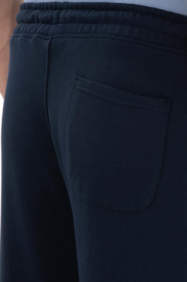 Erkek Slim Fit Düz Paça Lacivert Eşofman Altı