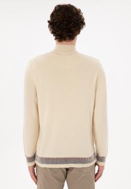 Erkek Krem Kazak - 50292853028