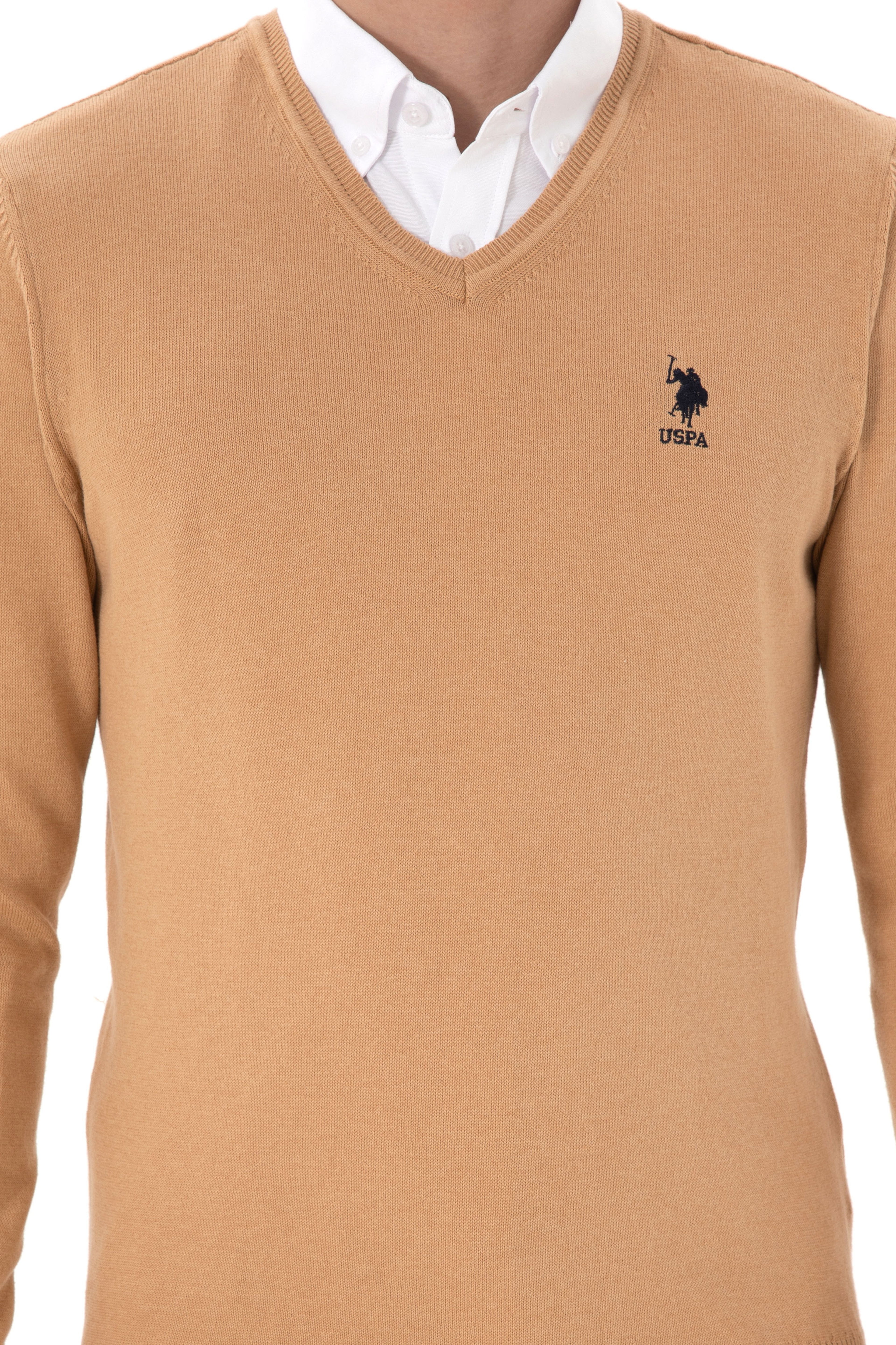 Erkek Camel Melanj Basic Kazak