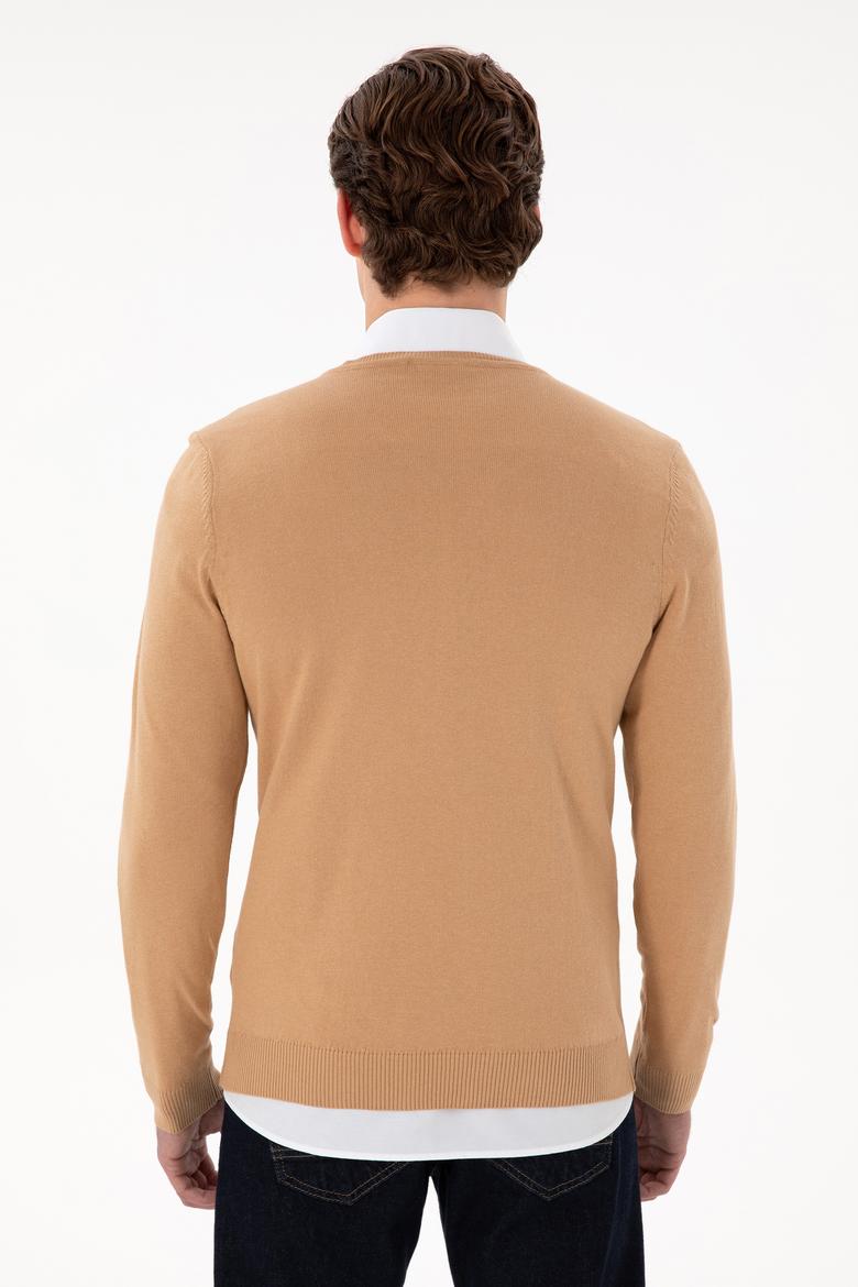 Erkek Camel Melanj Basic Kazak - 50288881059