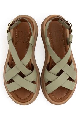 Kadın Yeşil Sandalet - 50304874030