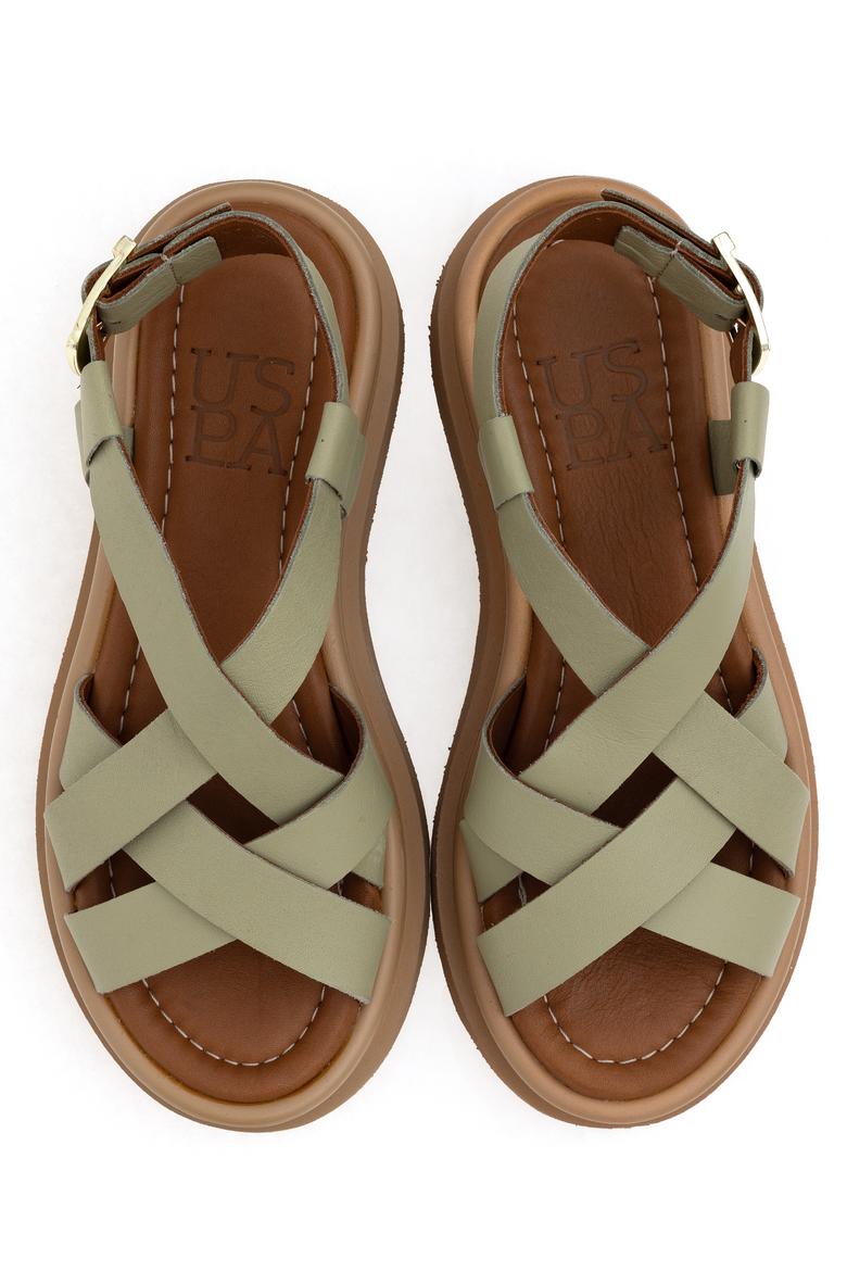 Kadın Yeşil Sandalet - 50304874030