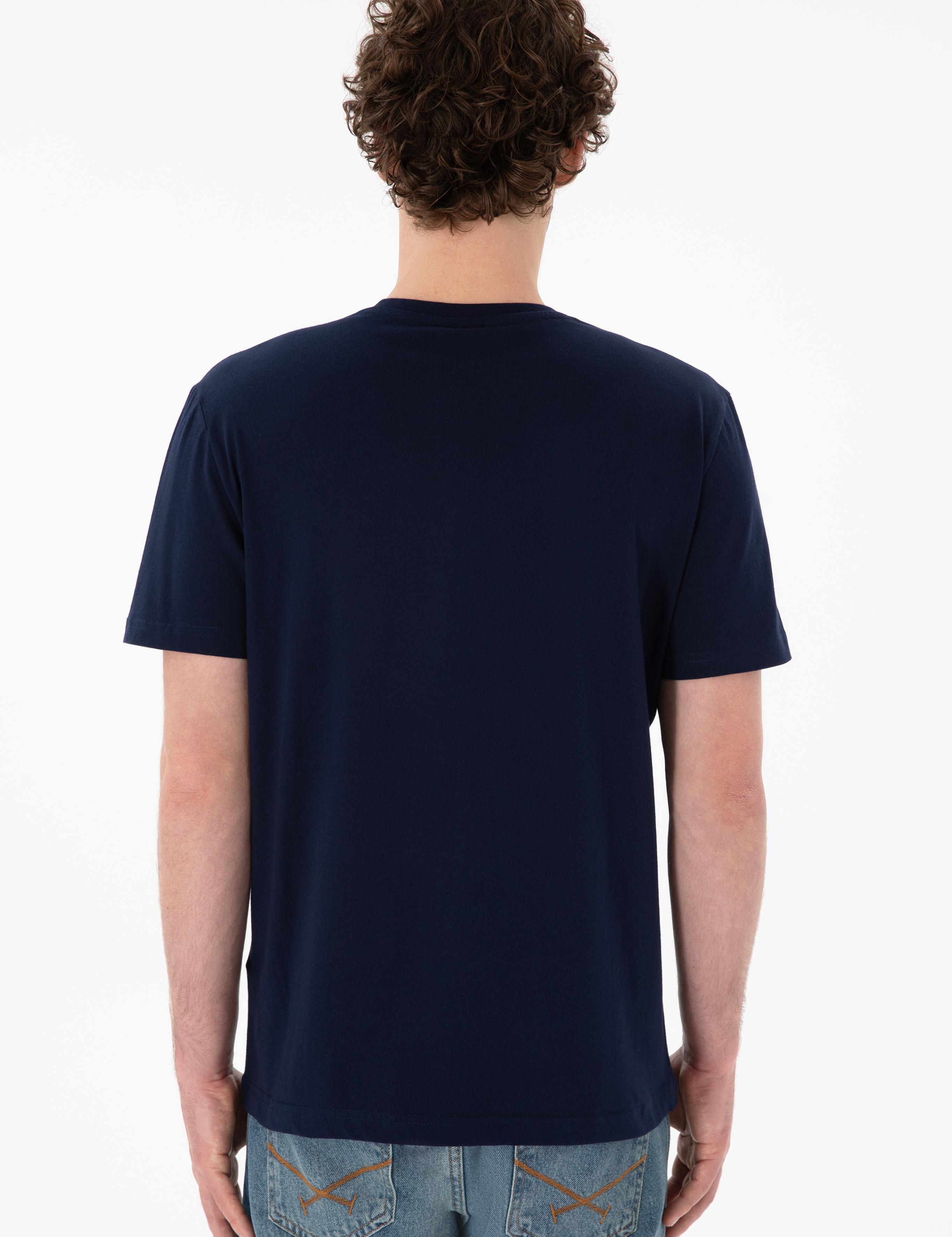 تی شرت یقه هفت آستین کوتاه رگولار یقه هفت مردانه یو اس پولو | U.S. Polo Assn. - تصویر 6
