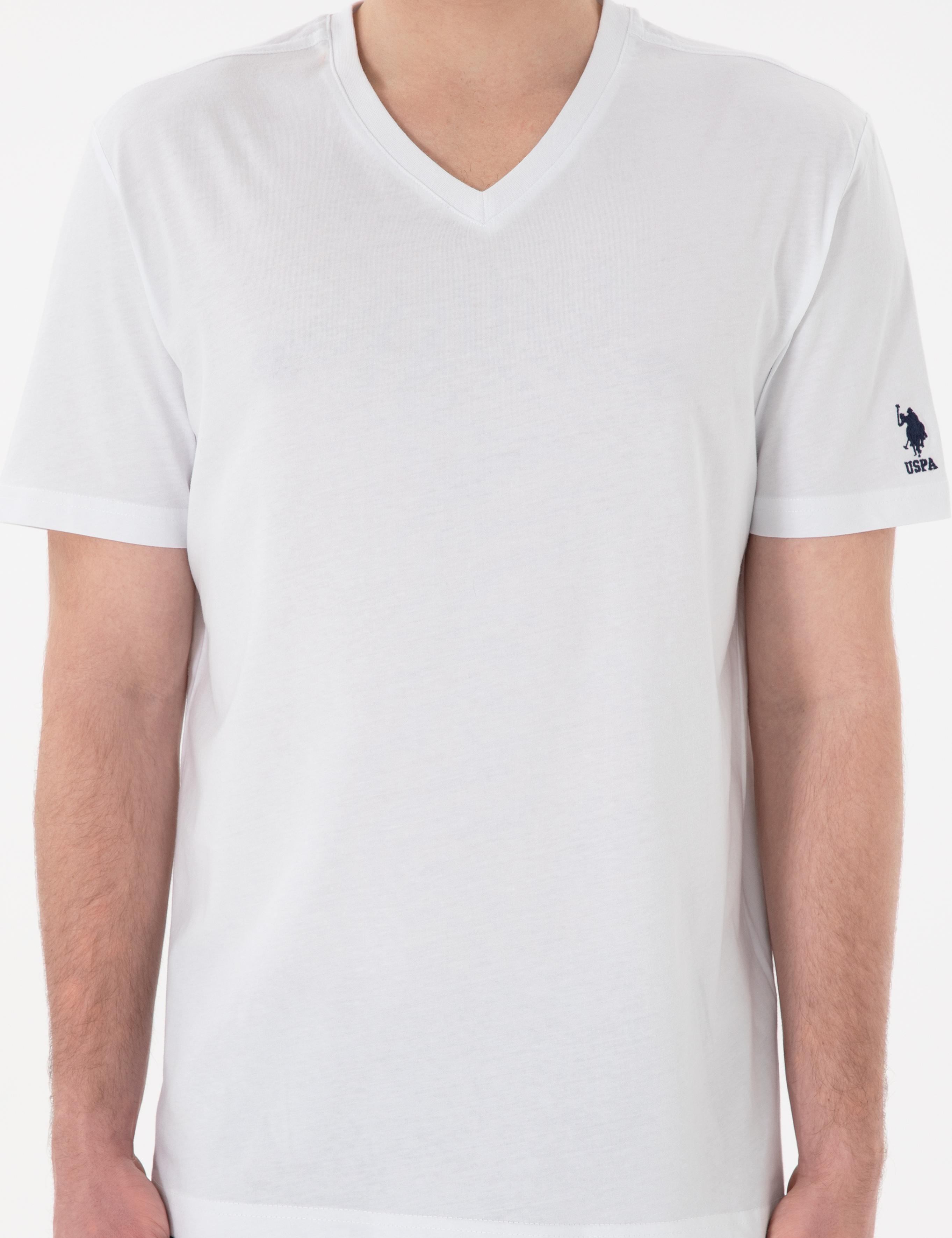 تی شرت یقه هفت آستین کوتاه رگولار یقه هفت مردانه یو اس پولو | U.S. Polo Assn. - تصویر 7