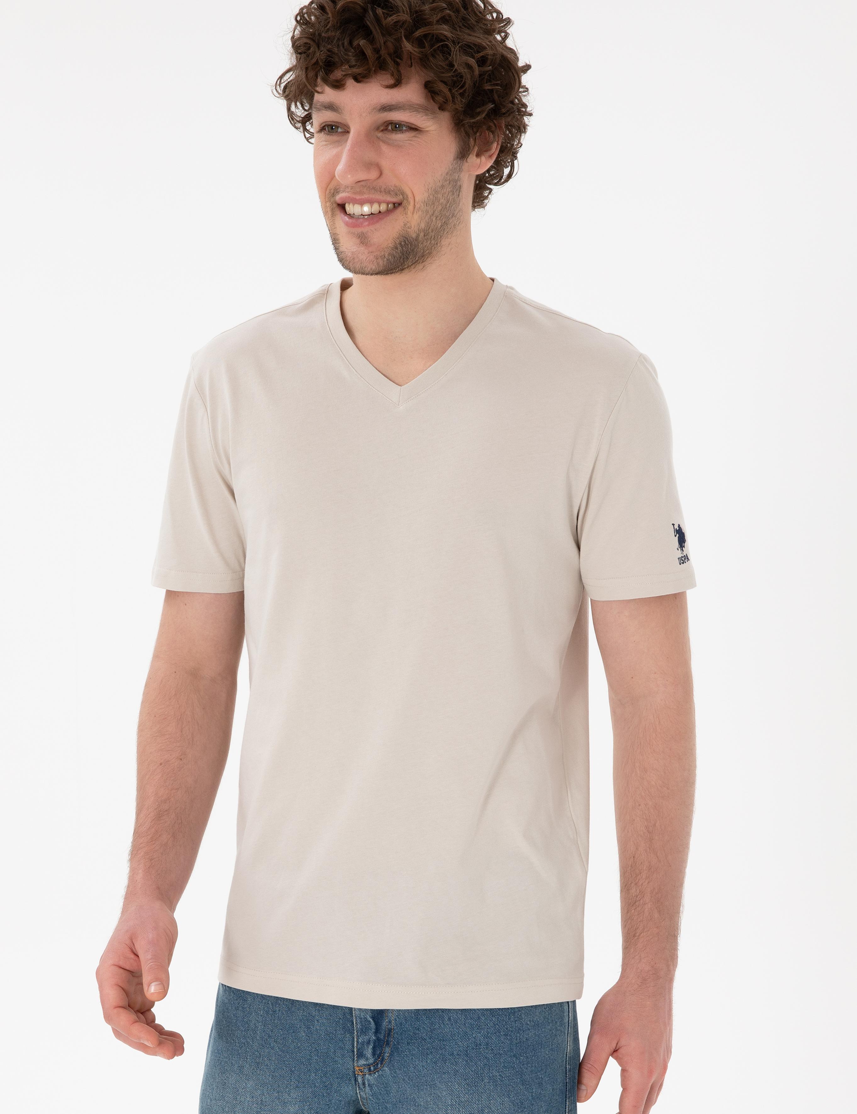 تی شرت یقه هفت آستین کوتاه رگولار یقه هفت مردانه یو اس پولو | U.S. Polo Assn. - تصویر 2