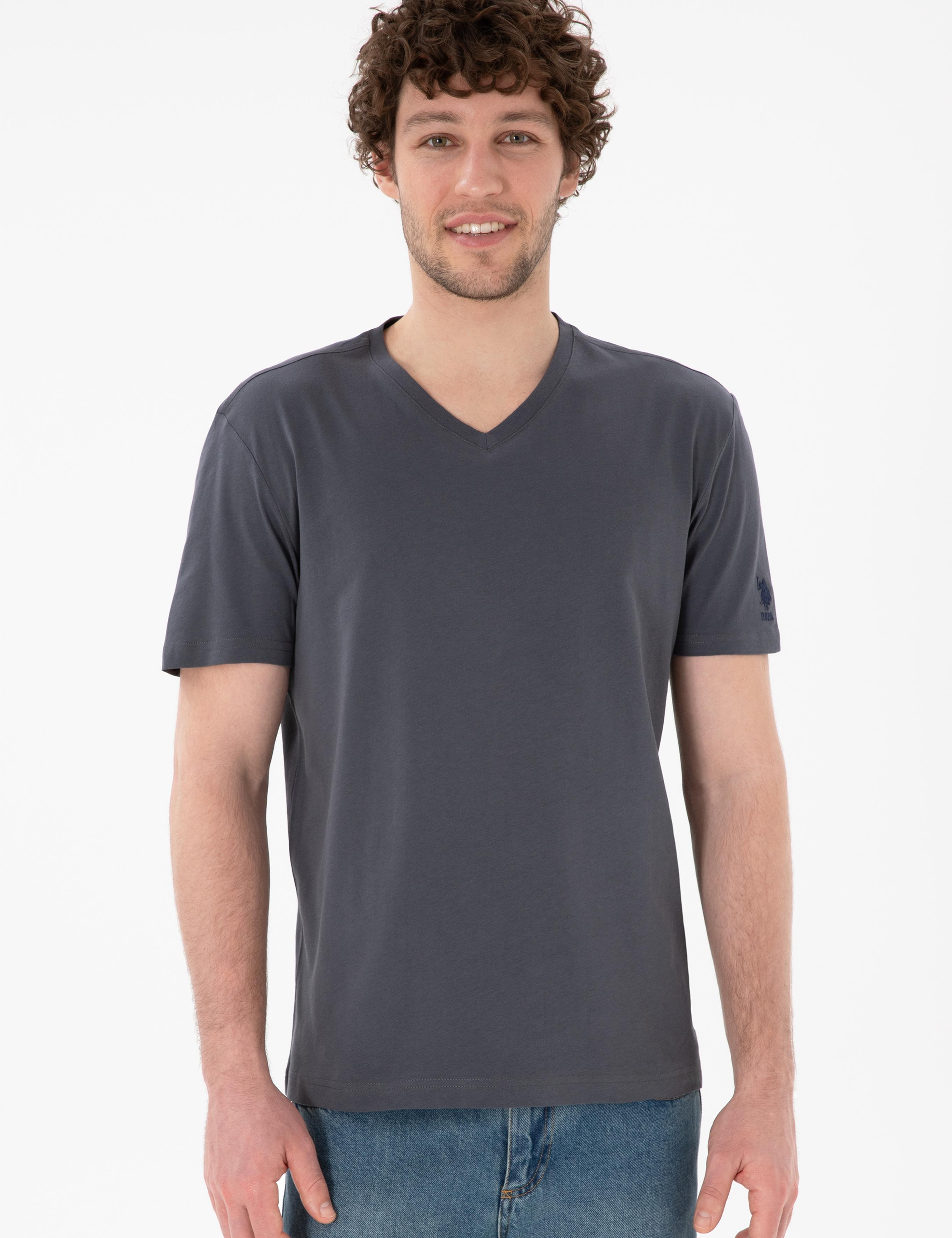 تی شرت یقه هفت آستین کوتاه رگولار یقه هفت مردانه یو اس پولو | U.S. Polo Assn. - تصویر 2