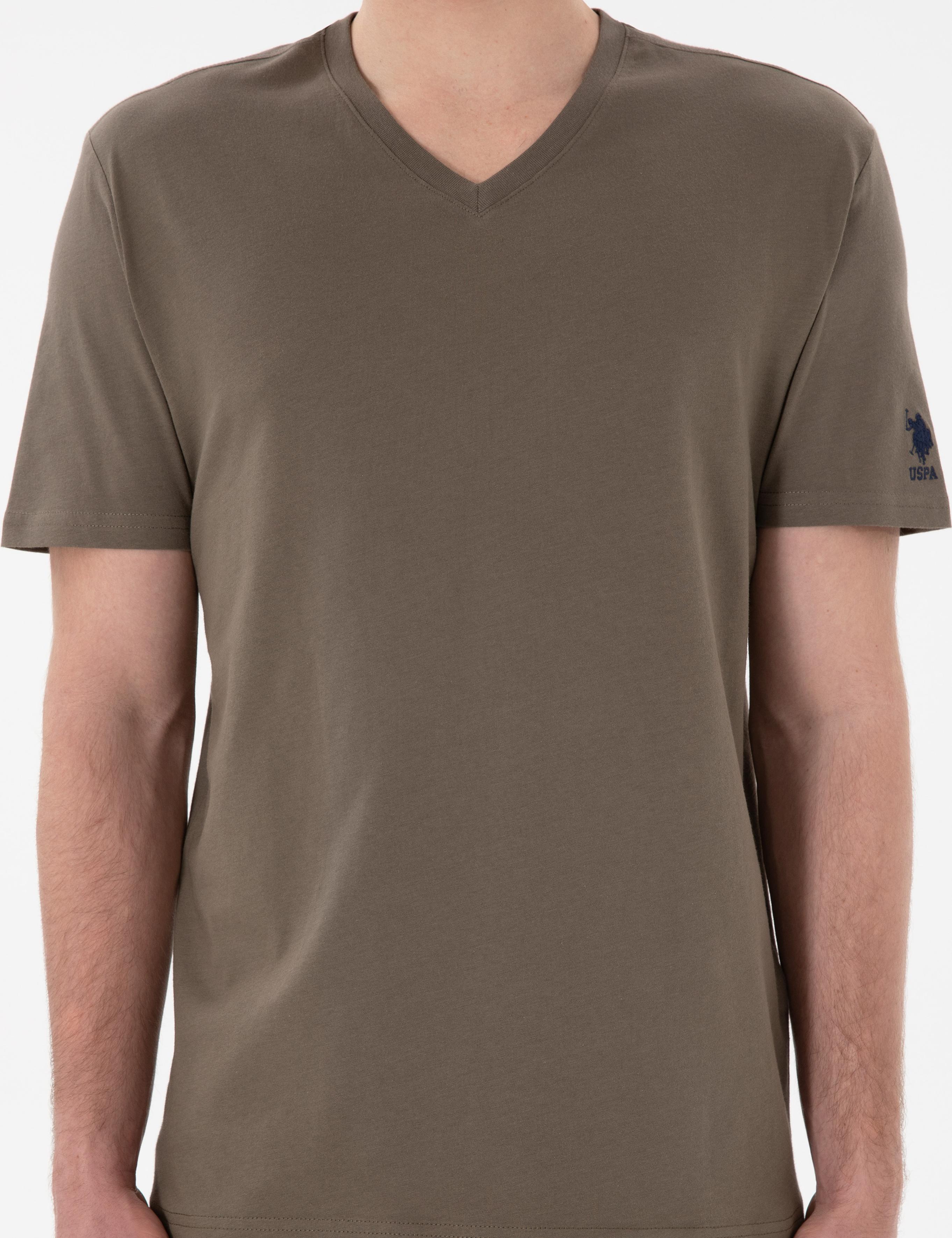 تی شرت یقه هفت آستین کوتاه رگولار یقه هفت مردانه یو اس پولو | U.S. Polo Assn. - تصویر 7