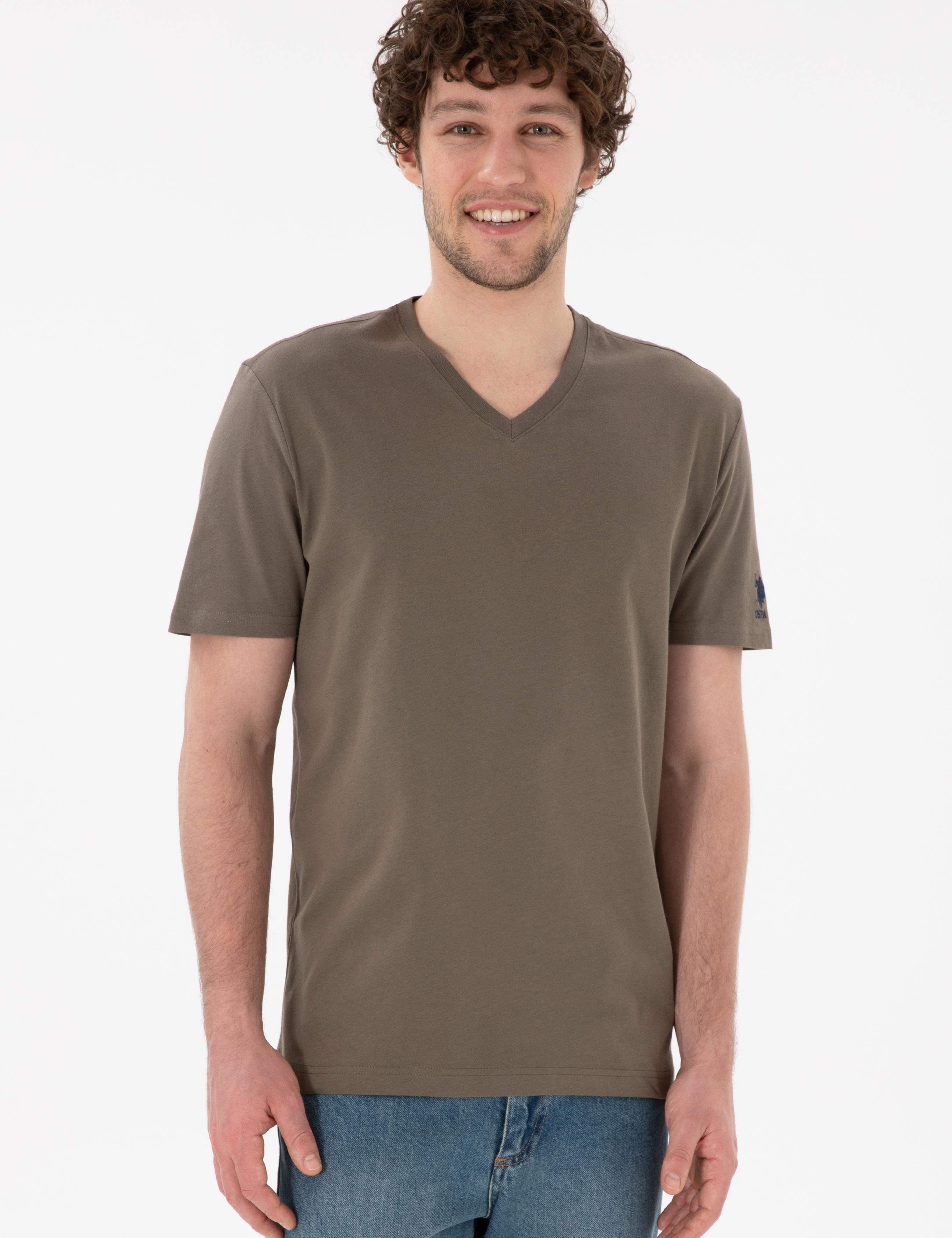 تی شرت یقه هفت آستین کوتاه رگولار یقه هفت مردانه یو اس پولو | U.S. Polo Assn. - تصویر 2