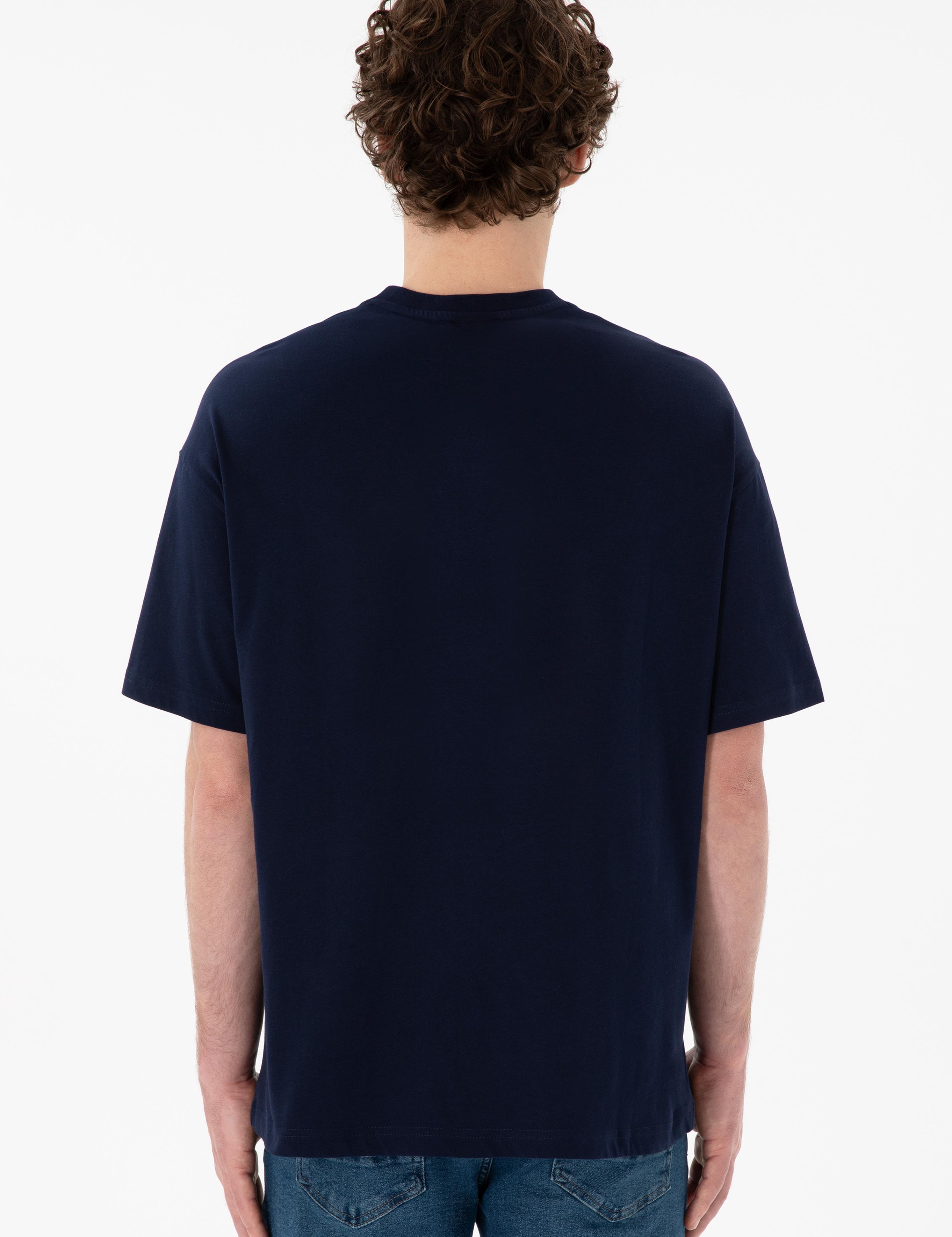 تی شرت یقه گرد آستین کوتاه Oversize یقه گرد مردانه یو اس پولو | U.S. Polo Assn. - تصویر 6