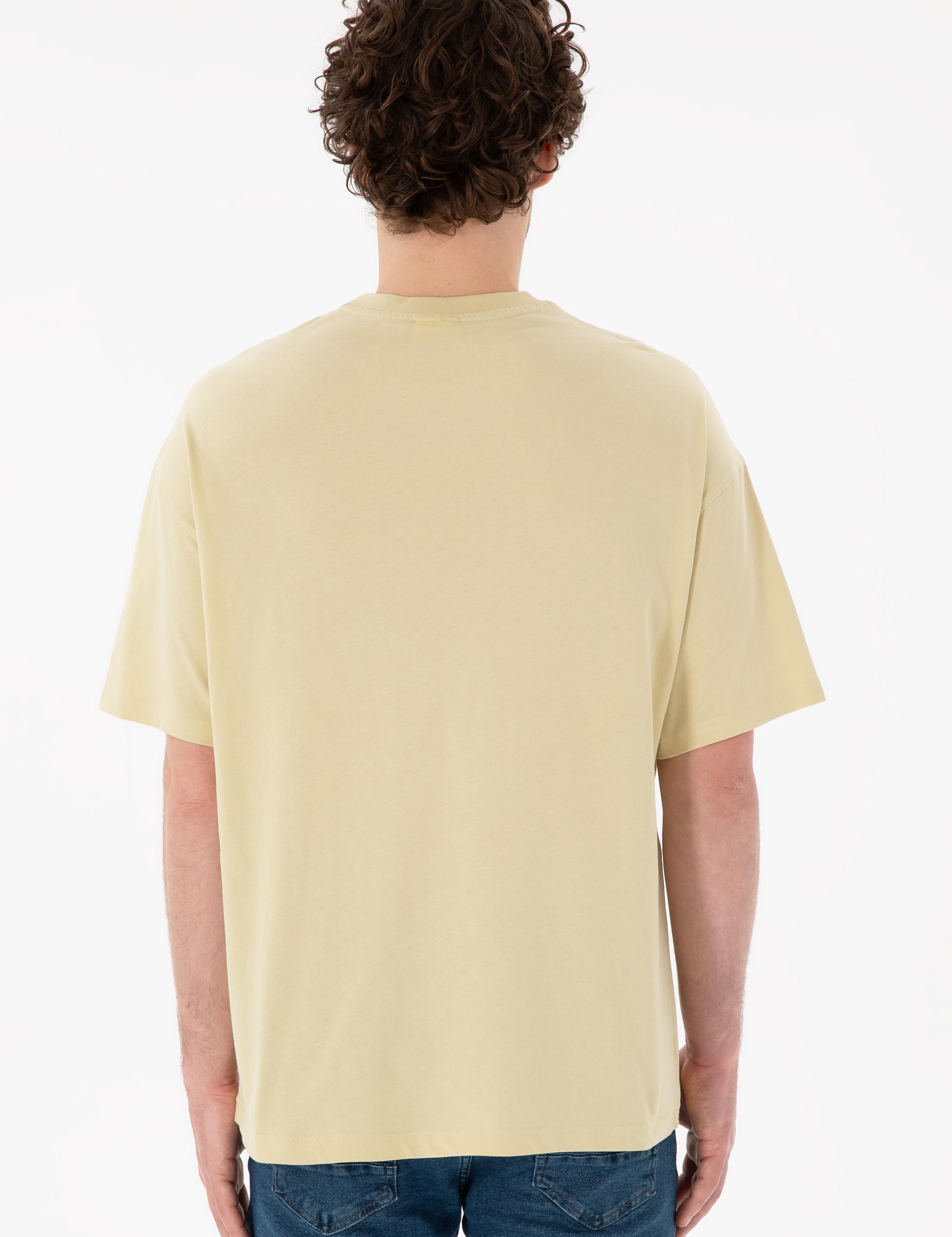 تی شرت یقه گرد آستین کوتاه Oversize یقه گرد مردانه یو اس پولو | U.S. Polo Assn. - تصویر 6
