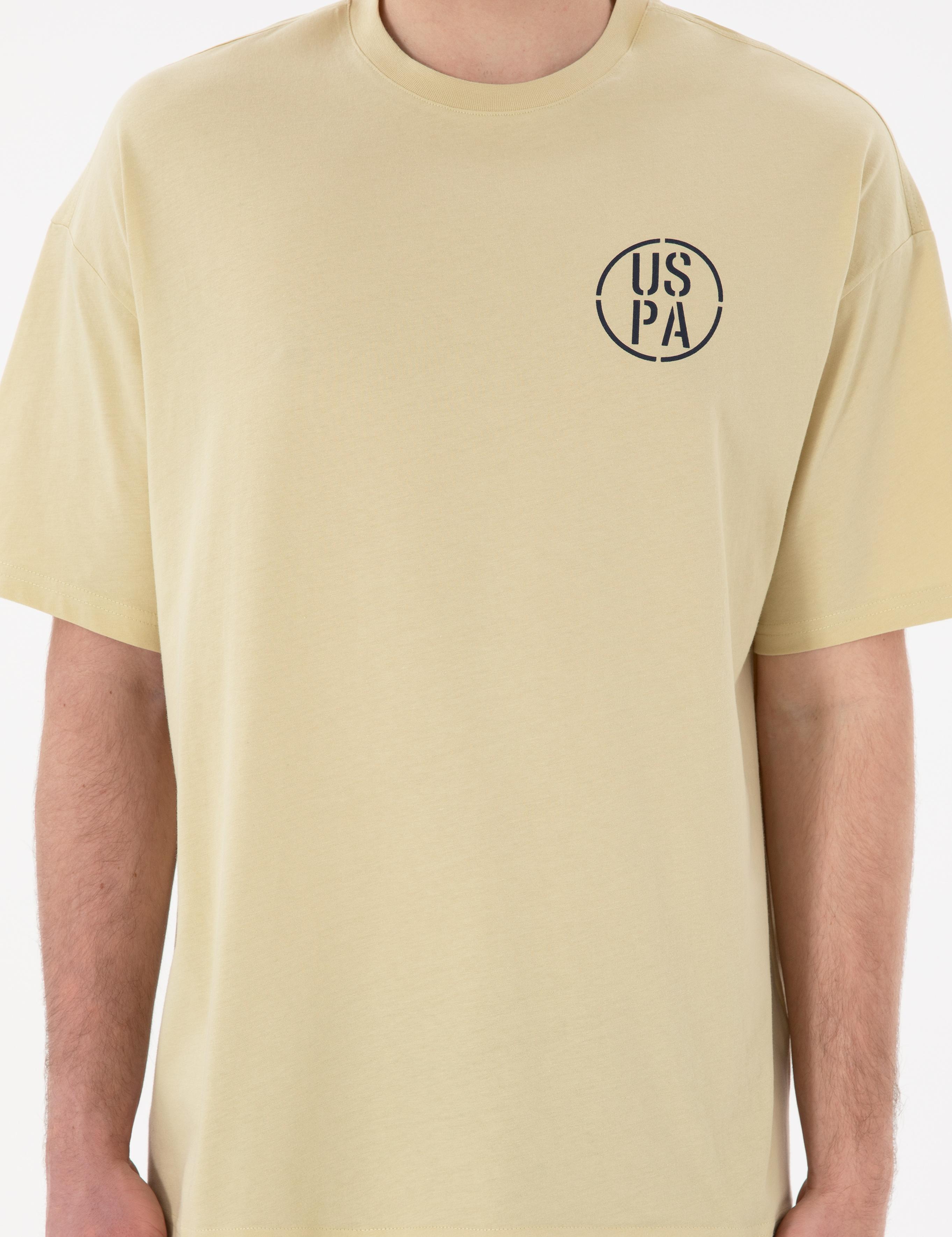 تی شرت یقه گرد آستین کوتاه Oversize یقه گرد مردانه یو اس پولو | U.S. Polo Assn. - تصویر 7