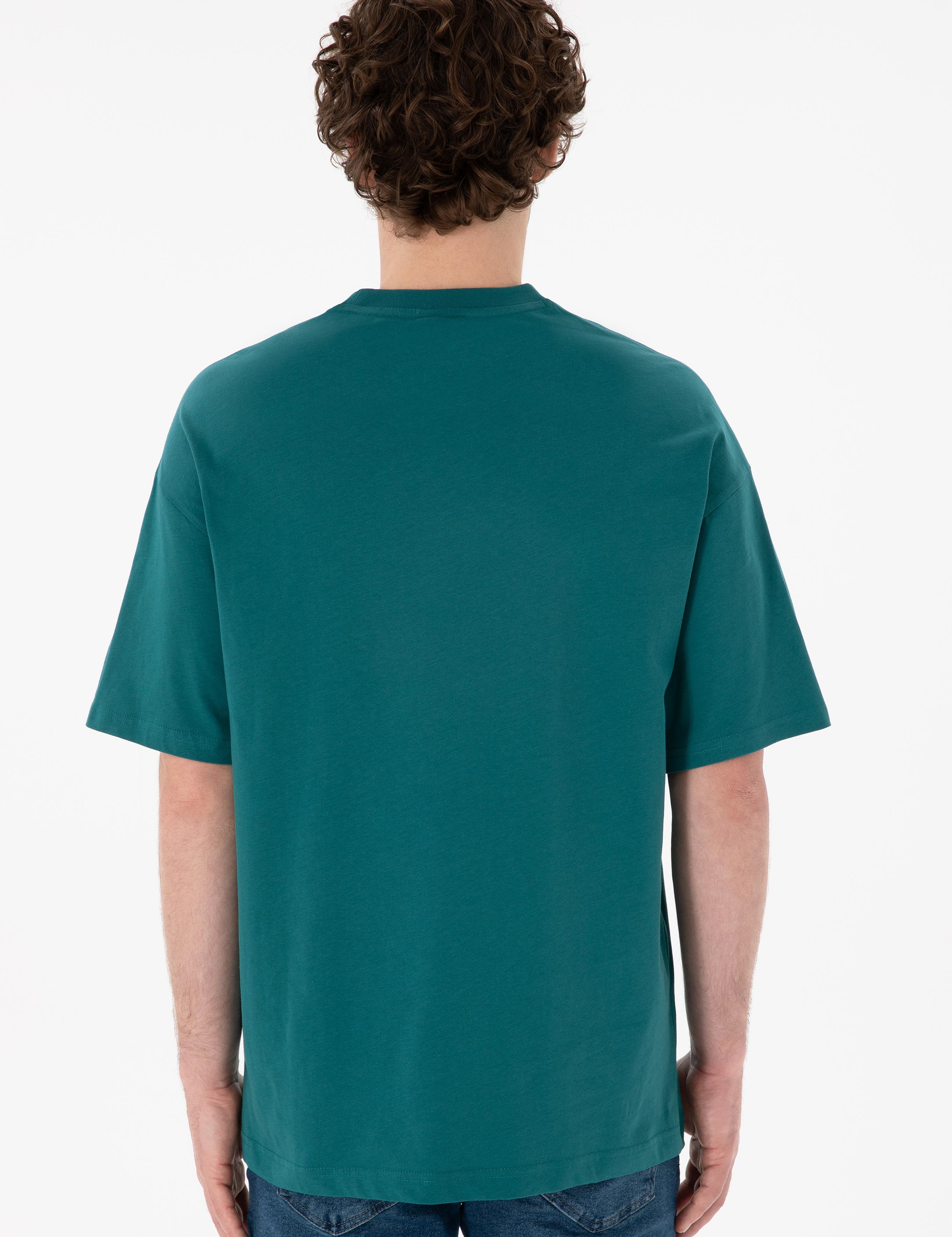 تی شرت یقه گرد آستین کوتاه Oversize یقه گرد مردانه یو اس پولو | U.S. Polo Assn. - تصویر 6
