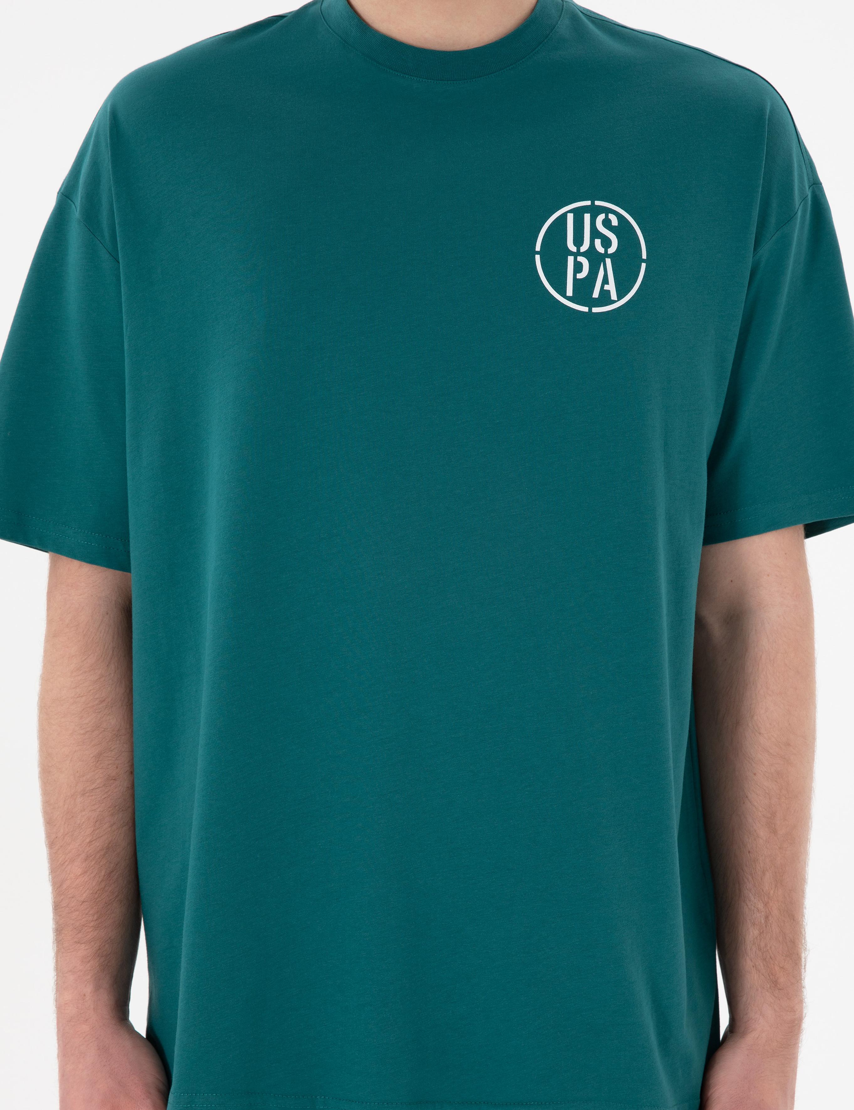 تی شرت یقه گرد آستین کوتاه Oversize یقه گرد مردانه یو اس پولو | U.S. Polo Assn. - تصویر 7