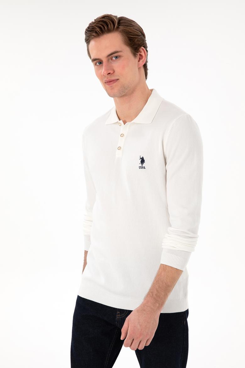 Erkek Ekru Basic Kazak