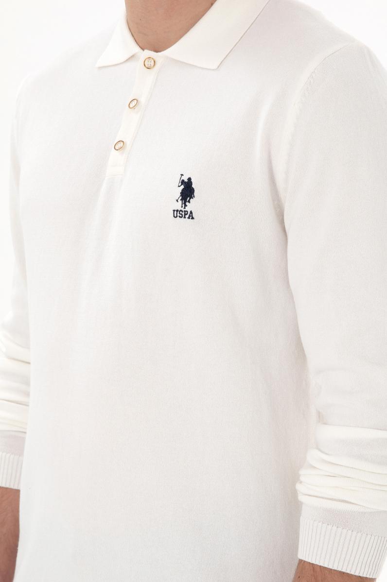 Erkek Ekru Basic Kazak