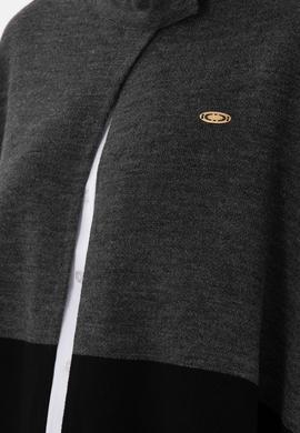 Kadın Antrasit Triko Panço - 50293013002