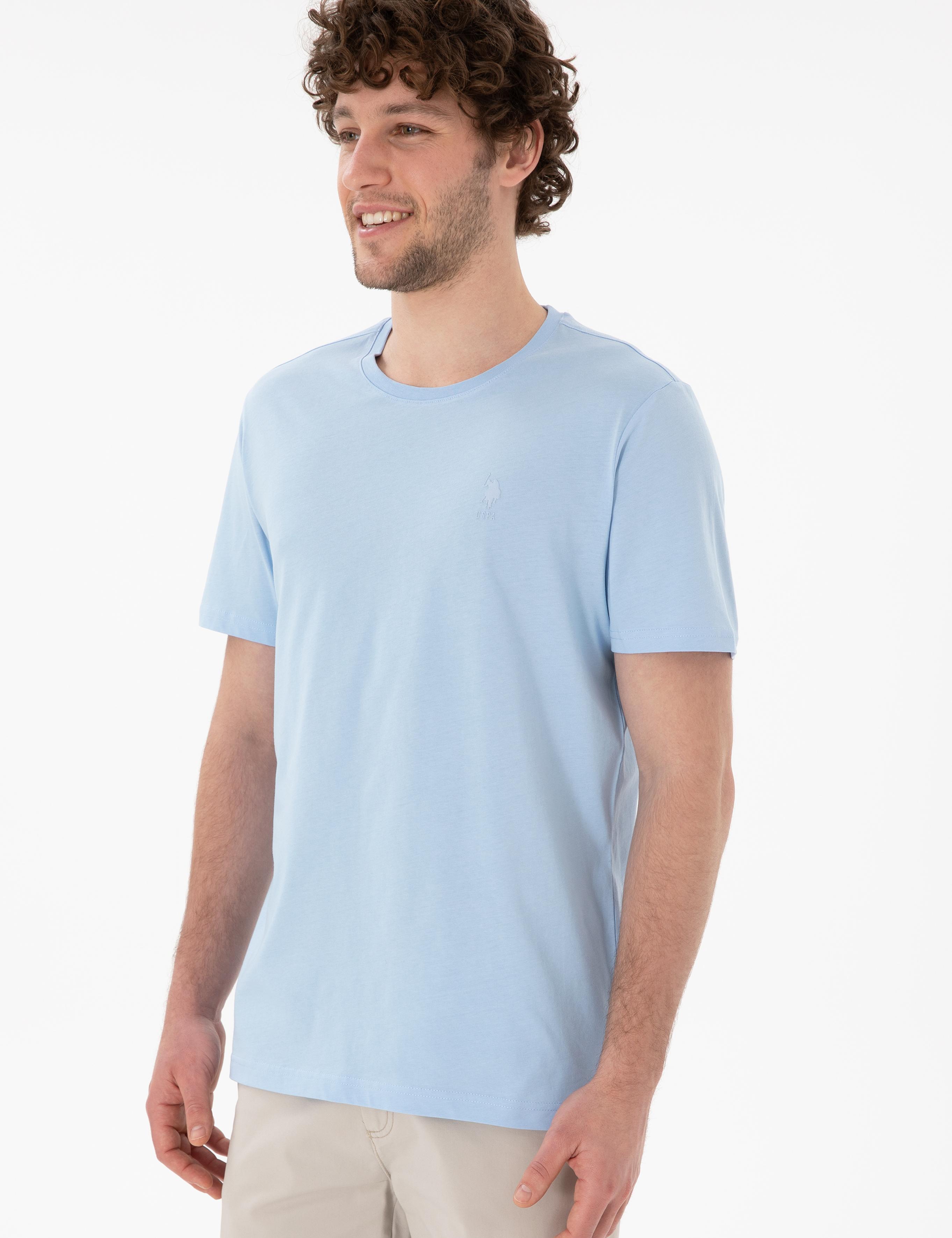 تی شرت یقه گرد آستین کوتاه رگولار یقه گرد مردانه یو اس پولو | U.S. Polo Assn. - تصویر 2