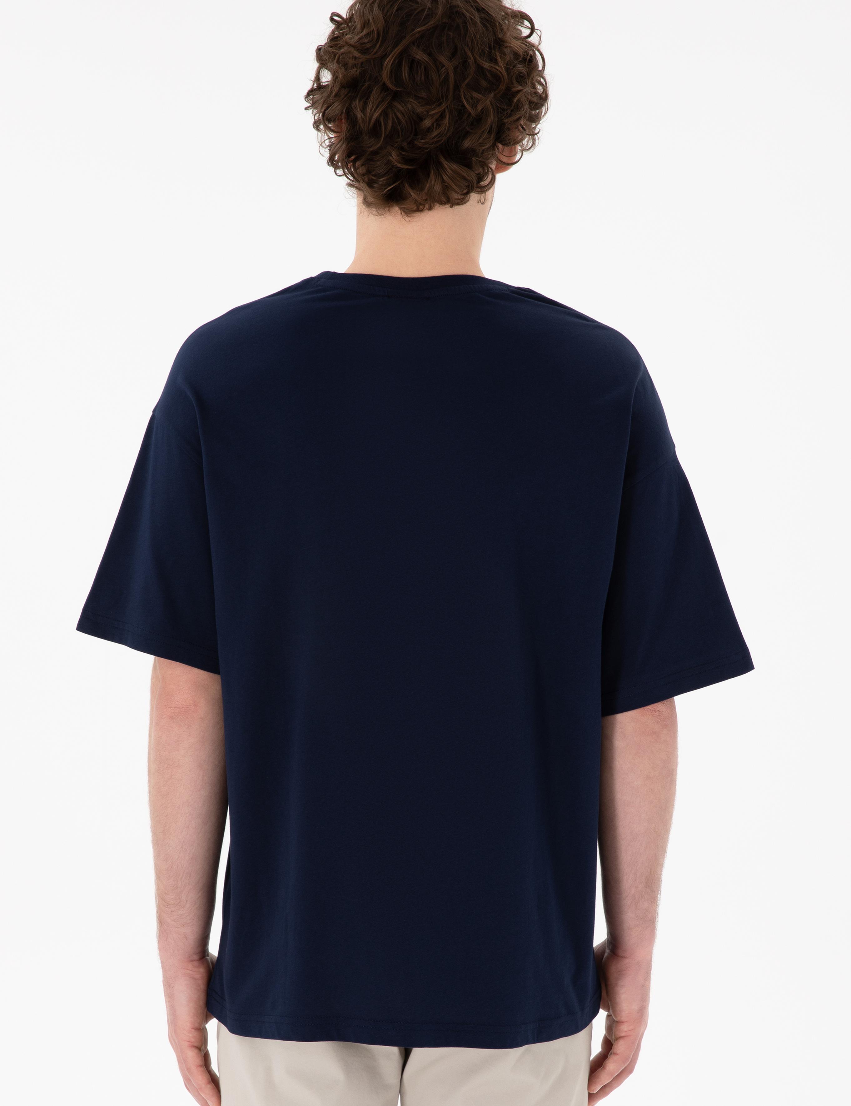 تی شرت یقه گرد آستین کوتاه Oversize یقه گرد مردانه یو اس پولو | U.S. Polo Assn. - تصویر 6