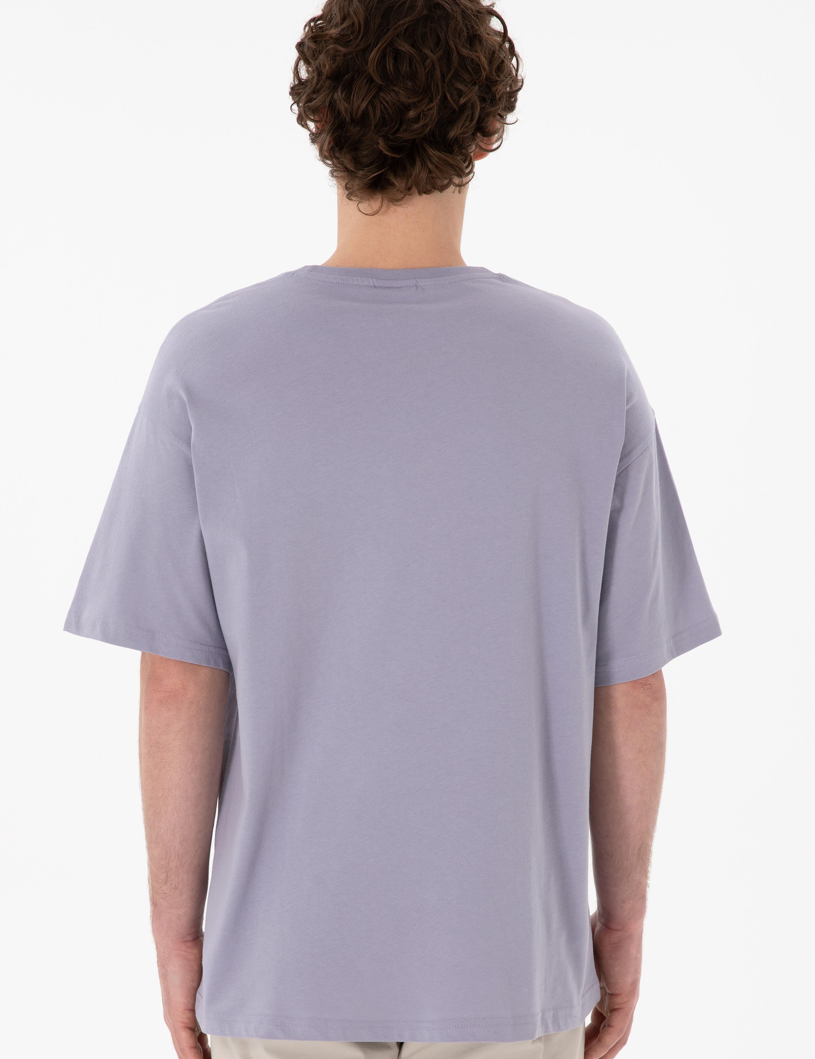 تی شرت یقه گرد آستین کوتاه Oversize یقه گرد مردانه یو اس پولو | U.S. Polo Assn. - تصویر 6