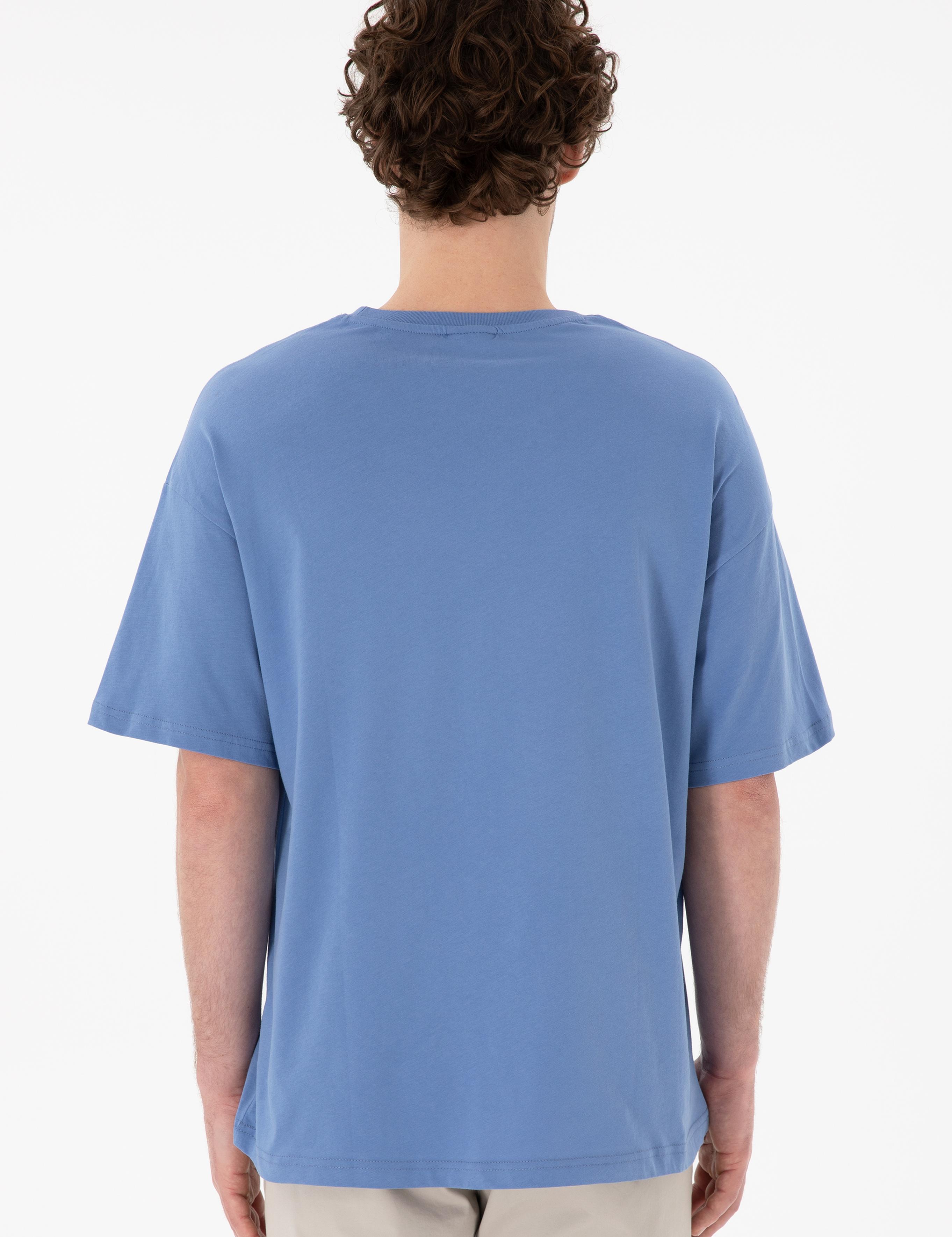 تی شرت یقه گرد آستین کوتاه Oversize یقه گرد مردانه یو اس پولو | U.S. Polo Assn. - تصویر 6