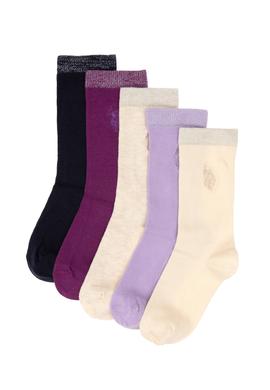 Kız Çocuk Lacivert Çorap - 50298562003