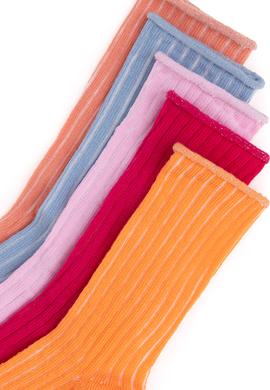 Kız Çocuk Nar Çiçeği Çorap - 50297872001