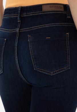 Kadın Koyu Mavi Skinny Fit Jean Pantolon - 50266546002