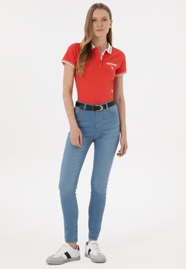 Kadın Açık Mavi Skinny High Waist Fit Jean Pantolon - 50266282003