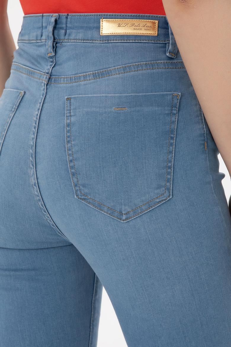 Kadın Açık Mavi Skinny High Waist Fit Jean Pantolon - 50266282003