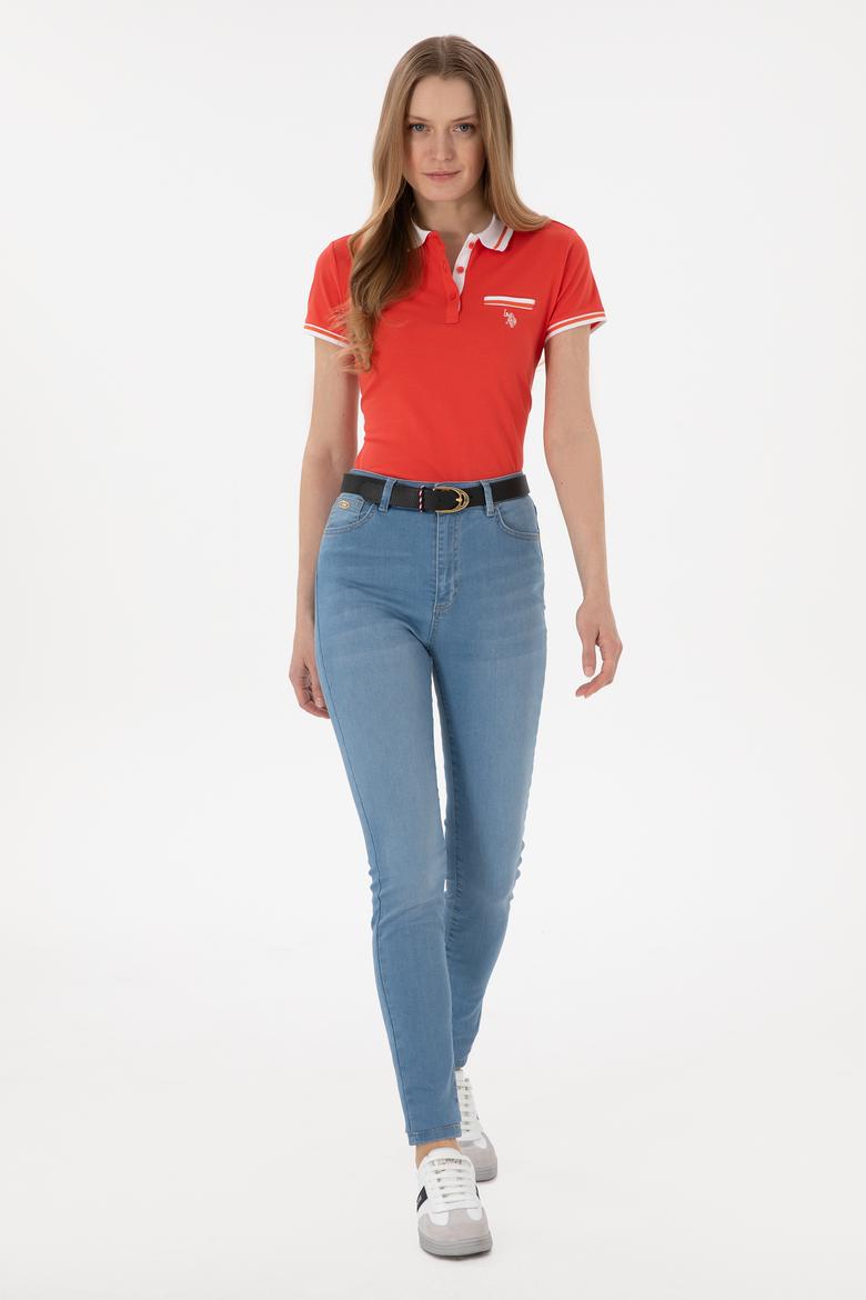 Kadın Açık Mavi Skinny High Waist Fit Jean Pantolon - 50266282003