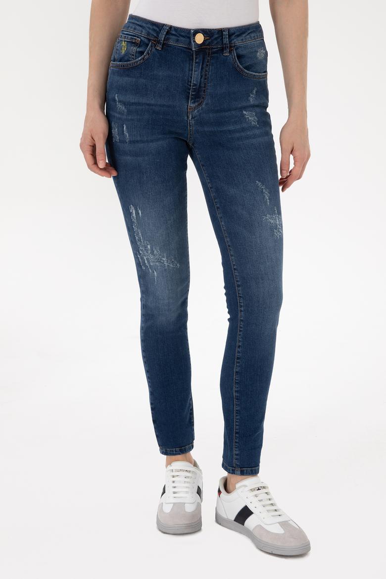 Kadın Mavi Skinny Fit Jean Pantolon - 50263807003