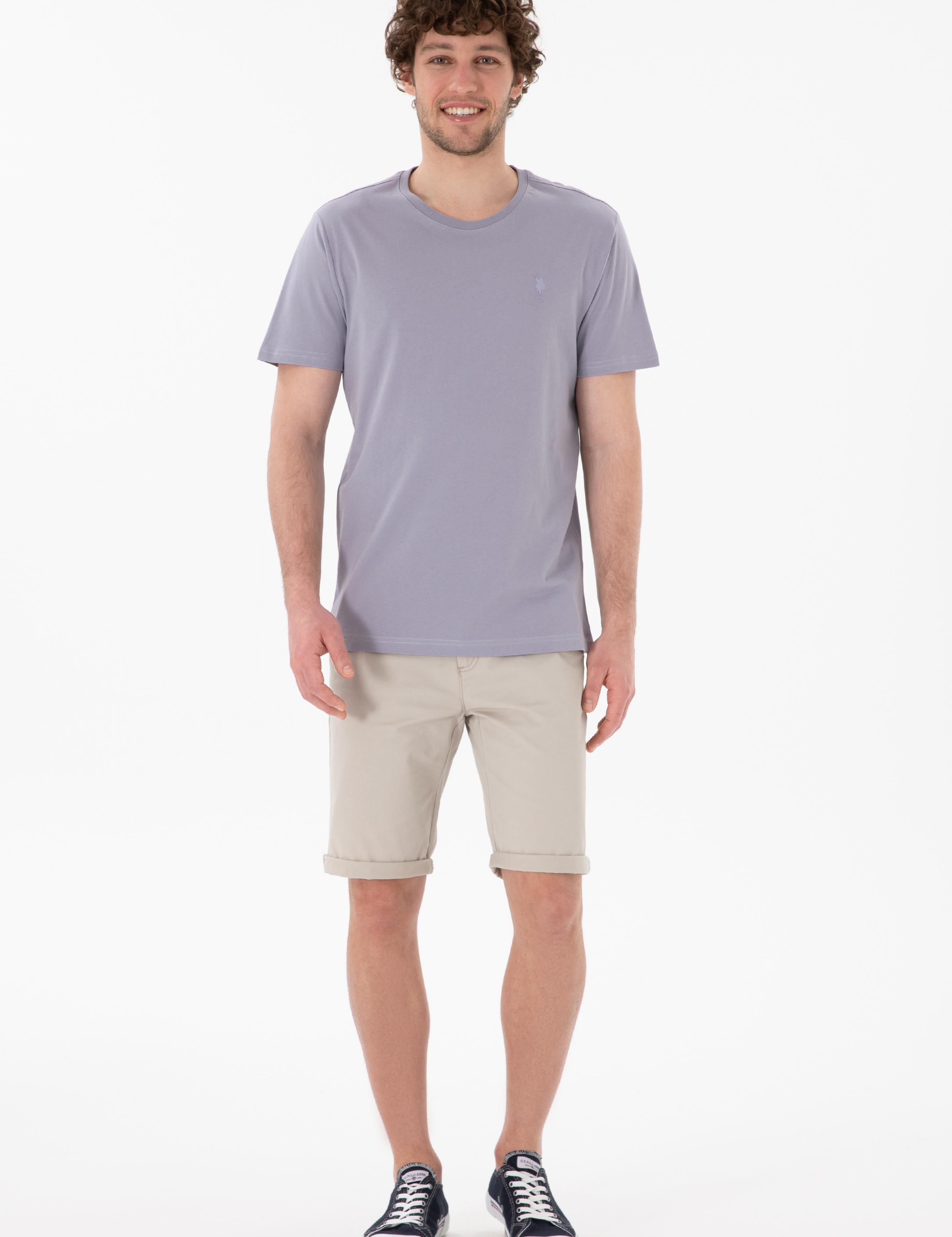 تی شرت یقه گرد آستین کوتاه رگولار یقه گرد مردانه یو اس پولو | U.S. Polo Assn. - تصویر 5
