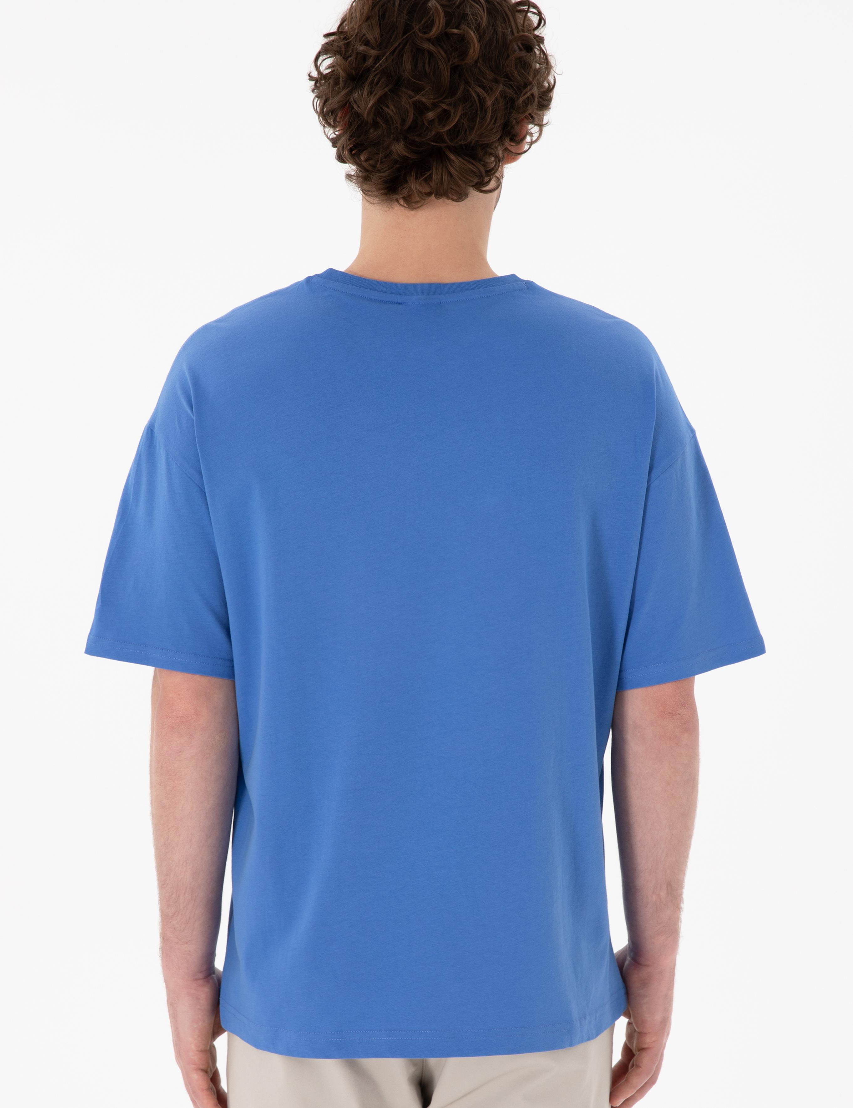 تی شرت یقه گرد آستین کوتاه Oversize یقه گرد مردانه یو اس پولو | U.S. Polo Assn. - تصویر 6
