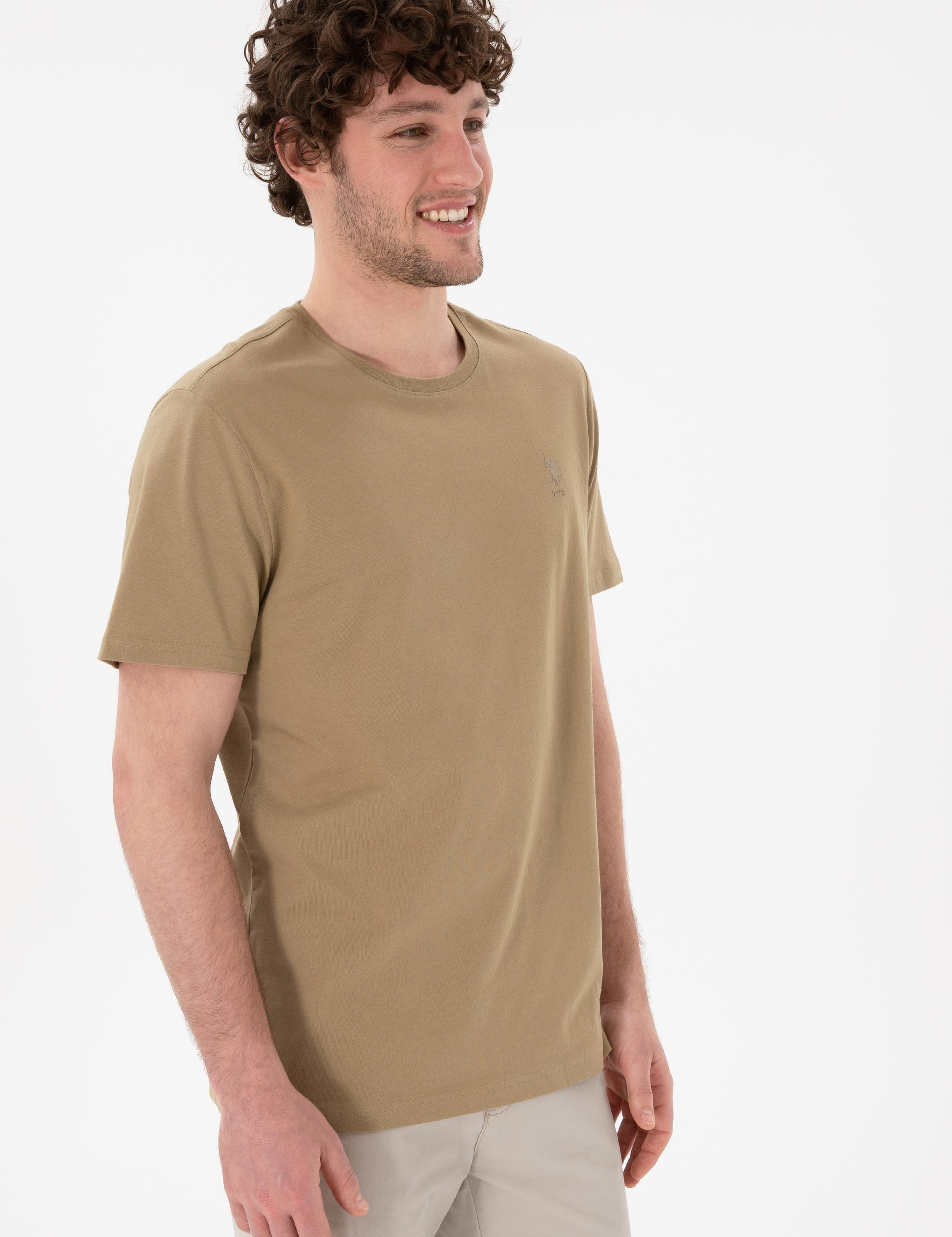 تی شرت یقه گرد آستین کوتاه رگولار یقه گرد مردانه یو اس پولو | U.S. Polo Assn. - تصویر 2