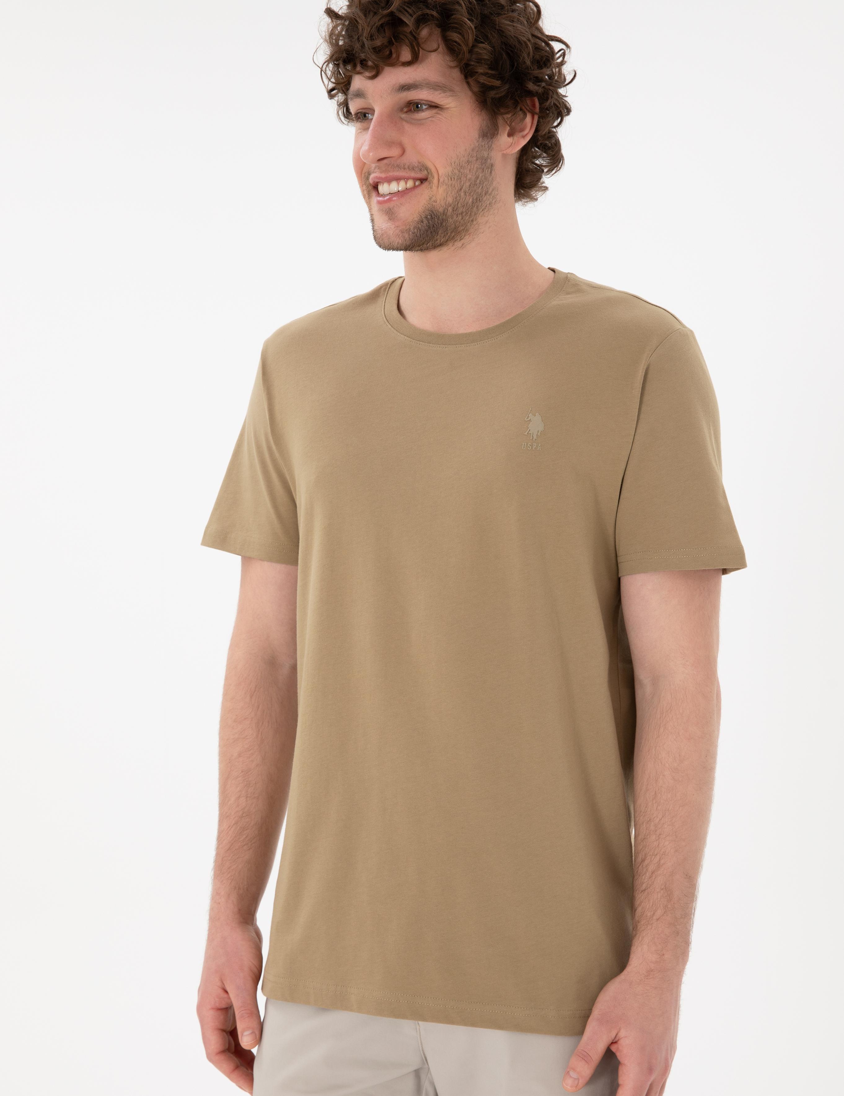 تی شرت یقه گرد آستین کوتاه رگولار یقه گرد مردانه یو اس پولو | U.S. Polo Assn. - تصویر 4